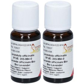 AROMASAN Lavendel Äth/Öl in Schachtel Bio 15 ml Doublepack