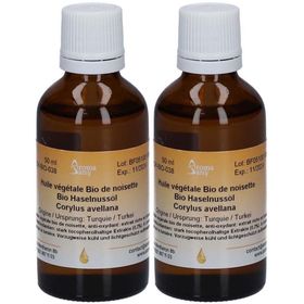 AROMASAN Haselnussöl Bio 50 ml Doublepack