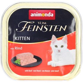 Animonda Vom Feinsten Natvoer voor kittens op basis van rundvlees