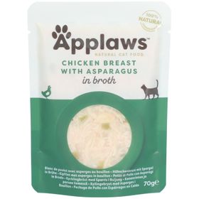 APPLAWS Nat kattenvoer met kipfilet en asperges