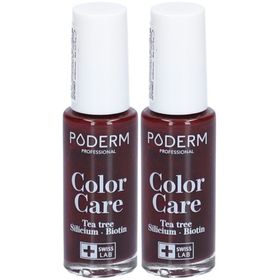 Poderm Color Care Tea Tree Vernis à ongles No 437 Rouge Noir
