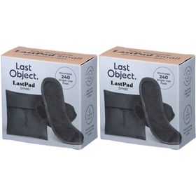 LastPad Serviette Hygiénique Lavable S Noire