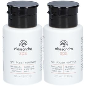 ALESSAN NAIL SPA Nail Polish Remover 175 ml x2