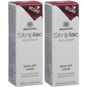 ALESSANDRO Striplac Végan - Peel or Soak Dissolvant Spécial végan