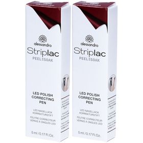 ALESSANDRO Striplac Peel or Soak - Feutre correcteur Vernis à ongles LED