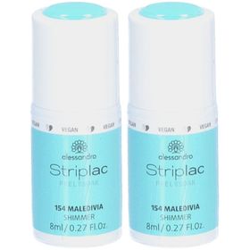 ALESSANDRO Striplac Végan - Peel or Soak Vernis à ongles N°154 Maledivia