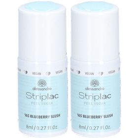 ALESSANDRO Striplac Végan - Vernis à ongles Peel or Soak N°165 Blueberry Slush
