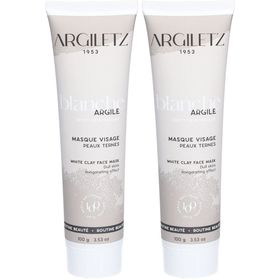 ARGILETZ Masque argile blanche visage