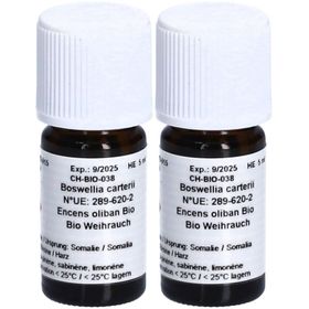 AROMASAN Weihrauch Äth/Öl in Schachtel Bio 5 ml x2