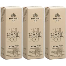 ALESSAN HANDS!SPA Cream Rich 75 ml x3