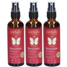 FARFALLA Christmas Star Organic Kamerspray
