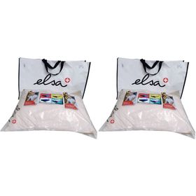 Oreiller doux ELSA 50 x 70 cm sans taie d'oreiller