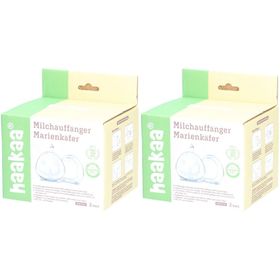 Haakaa® Melkafscheider 75 ml Set van 2