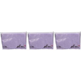 ELSA Kissenbezug 50x11cm Velours flieder x3