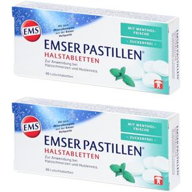 EMSER Pastillen zuckerfrei Mentholfrische x2