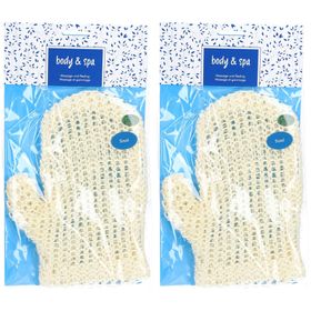 HERBA Body & Spa Natuurlijke sisal massage- en scrubhandschoen