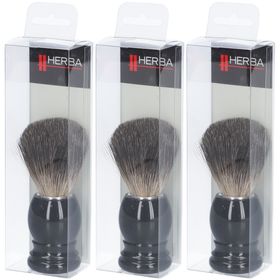 HERBA Pinceau à raser, poils de blaireau purs