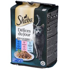 Sheba Délices du Jour - Gelei Selectie voor Volwassen Katten