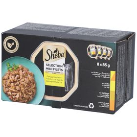 Sheba Mini Filets in Saus - Gevogelte Selectie voor Volwassen Kat