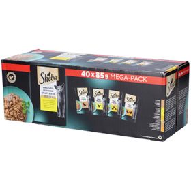 Sheba Mini Filets in Saus - Gevogelte Selectie voor Volwassen Kat