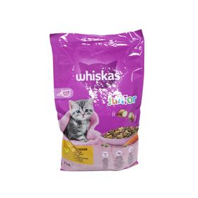 Whiskas Junior - Croquettes au poulet pour chaton entre 2 et 12 mois