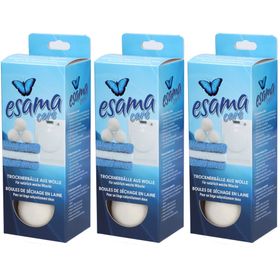 ESAMA Care Boules de séchage en laine