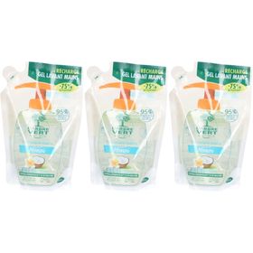 L'ARBRE VERT Savon écologique pour les mains Monoï Recharge