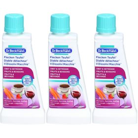 DR BECKMANN Sackkarre Fleckenentferner® Obst & Getränke x3