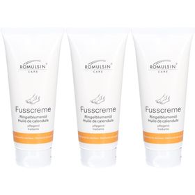 ROMULSIN Fusscreme Ringelblumenöl x3