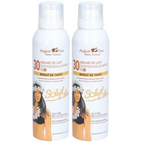 SOLEIL DES ÎLES Milch Sprühnebel SPF30 Koko 150 ml x2