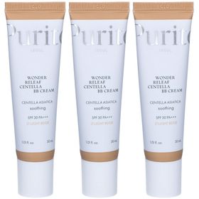 Purito Cica Clearing BB Cream 21 Light Beige x3