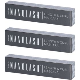 Nanolash® Length & Kurl Mascara 10 ml Zwart voor lengte en krul