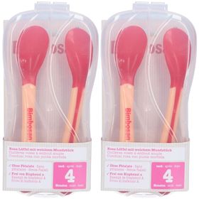 BIMBOSAN Löffel rosa 2 Stk x2
