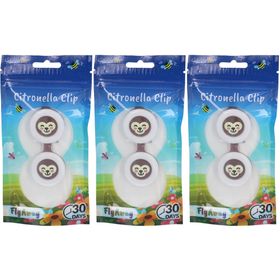 FlyAway® Citronella-Clip Singe Duopack