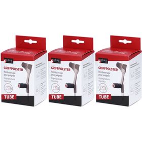 SAHAG Griffpolster Tube schwarz 1 Paar x3