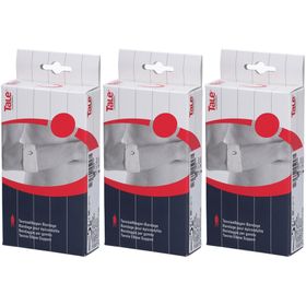 TALE Tennisellbogen Bandage 5cm Velcro weiss x3