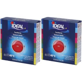 IDEAL Maxi peinture textile longue durée - 03 rouge vif
