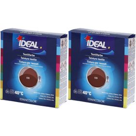IDEAL Maxi Peinture Textile Longue Tenue - 08 Marron Rouge