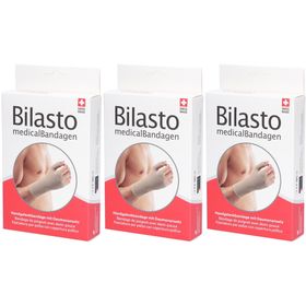 BILASTO Bandage pour poignet avec demi-pouce Beige XS