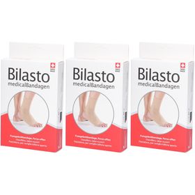 BILASTO enkelbandage met open hiel Beige L