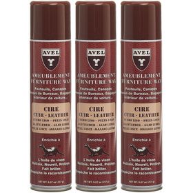 AVEL Wachs Lederpflege Aeros Spr 400 ml x3