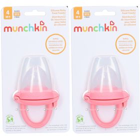 munchkin Distributeur de nourriture pour bébé en silicone 4 mois et +