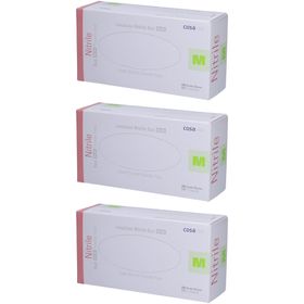 cosaLine® Onderzoekshandschoenen M Nitril Eco blauw poedervrij