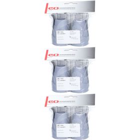 OSSENBERG Krückenkapsel 19mm grau 1 Paar x3