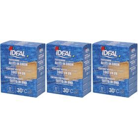 Ideal® Textilfarbe Jeansblau Tout en un pour machines à laver