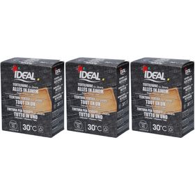 Ideal® Textilfarbe JEANS noir Tout en un pour machines à laver