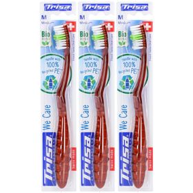 Trisa T/B We Care Tandenborstel Medium