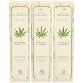 Hannahannah Bougies auriculaires Cannabis