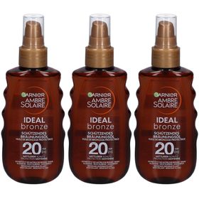 GARNIER Ambre Solaire Beschermende en verfraaiende olie SPF20