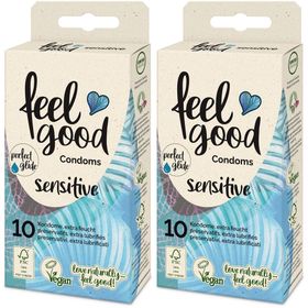 feelgood Condoms® sensitive - Préservatifs extra humides